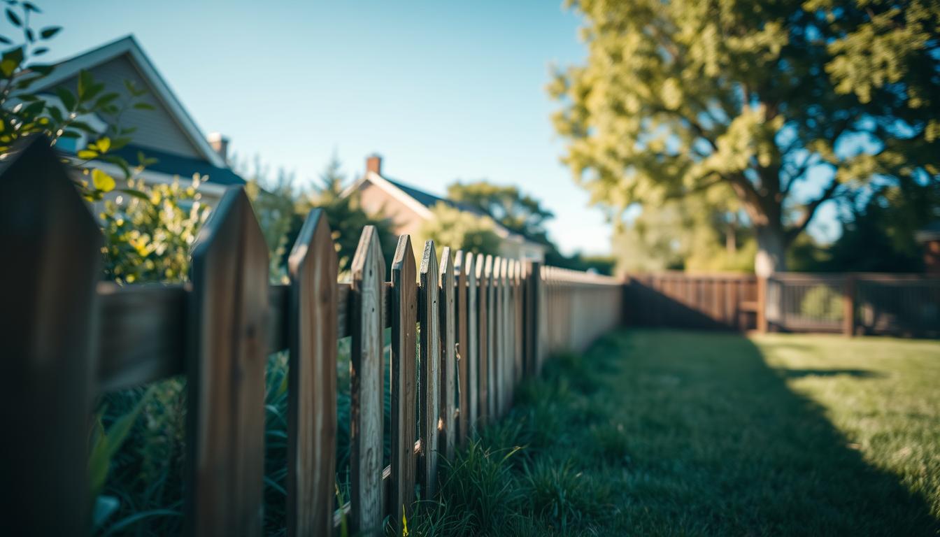 Nachbar baut Zaun auf Grenze ohne Zustimmung
