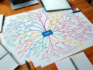 Mind Map zur Unterstützung des Lernens